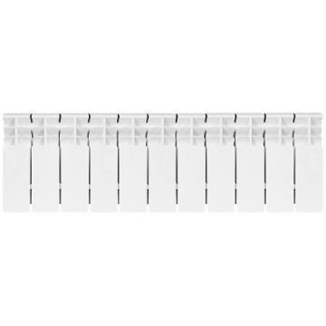 Радиатор биметаллический Stout (Стаут) Titan 200 11 секций боковое подключение белый RAL 9016 (SRB-3310-020011)