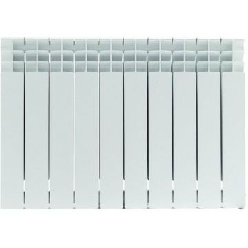 Радиатор биметаллический Stout (Стаут) Titan 500 11 секций боковое подключение белый RAL 9016 (SRB-3310-050011)