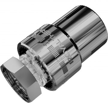Термоголовка жидкостная Royal Thermo (Роял Термо) М30х1,5 (хром)