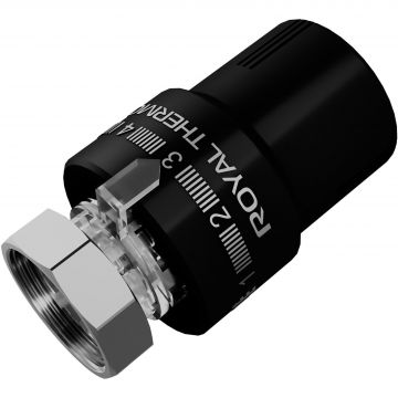 Термоголовка жидкостная Royal Thermo (Роял Термо) М30х1,5 (черный)