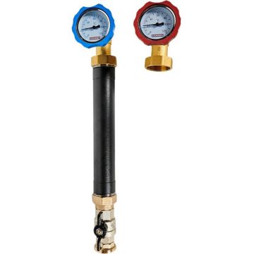 Насосная группа Rommer (Роммер) с прямым контуром 1 дюйма без насоса (RDG-0001-012501)