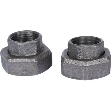 Присоединительный комплект Stout (Стаут) для насосов G 1 1/2 дюйма x Rp 1 дюйма (без прокладок) (SPC-0010-000025)