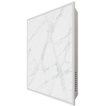 Отопительная панель Stout (Стаут) White Stone SCT 60х60 белый гранит/белый корпус (SCT-00WW-006060)