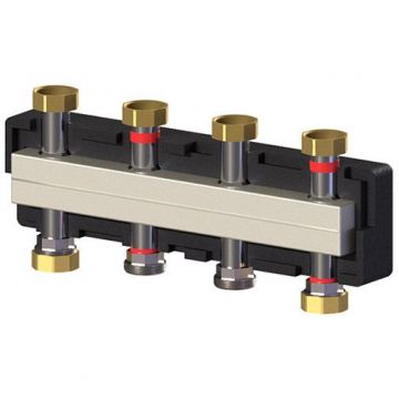 Коллектор распределительный Meibes (Майбес) до 7 насосных групп, нерж сталь (с комплектом кронштейнов) (M66301.941RU)