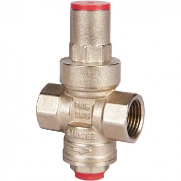 Редуктор давления Rommer (Роммер) PN16 вн/вн 1/2 с выходом под манометр (RVS-0010-000015)