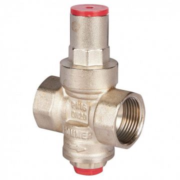 Редуктор давления Rommer (Роммер) PN16 вн/вн 3/4 дюйма с выходом под манометр (RVS-0010-000020)