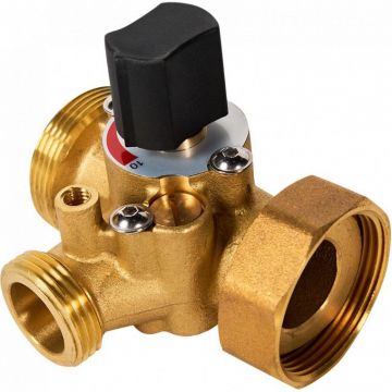 Клапан смесительный 3-ходовой Rommer (Роммер) для привода для группы RDG-1003, левый (RDG-0019-010031)