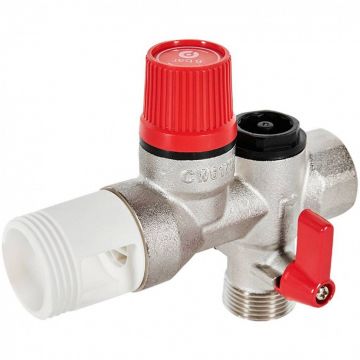 Группа безопасности Rommer (Роммер) для бойлера 6 бар 1/2 дюйма (RVS-0007-007015)