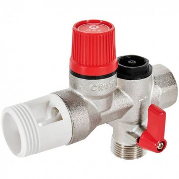 Группа безопасности Rommer (Роммер) для бойлера 6 бар 3/4 дюйма (RVS-0007-007020)