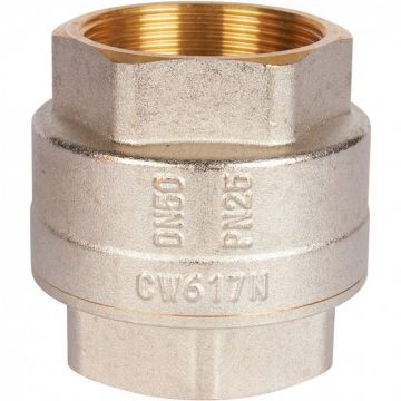 Клапан обратный пружинный Rommer (Роммер) муфтовый с металлическим седлом 2 дюйма (RVC-0001-000050)