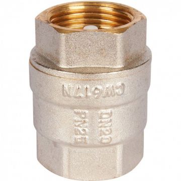 Клапан обратный пружинный Rommer (Роммер) муфтовый с пластиковым седлом 3/4 дюйма (RVC-0002-000020)