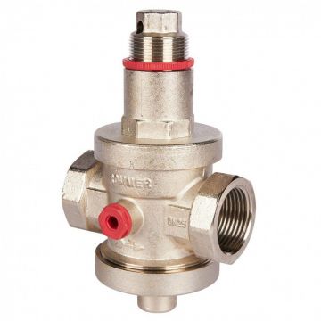 Редуктор давления Rommer (Роммер) PN25 вн/вн 1 с выходом под манометр (RVS-0008-000025)