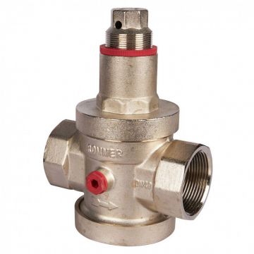 Редуктор давления Rommer (Роммер) PN25 вн/вн 1 1/2 с выходом под манометр (RVS-0008-000040)