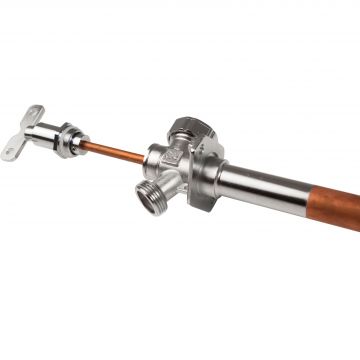 Незамерзающий уличный кран Arrowhead (Арровхэд) Euro 1000 мм ключ с антисифоном (151121)