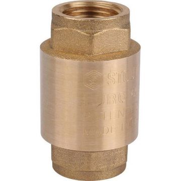 Клапан обратный пружинный Stout (Стаут) муфтовый с металлическим седлом 1/2 дюйма (SVC-0011-000015)