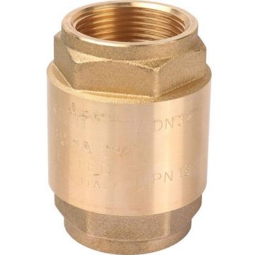 Клапан обратный пружинный Stout (Стаут) муфтовый с металлическим седлом 1 1/4 дюйма (SVC-0011-000032)