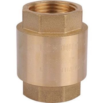Клапан обратный пружинный Stout (Стаут) муфтовый с пластиковым седлом 1 (SVC-0012-000025)