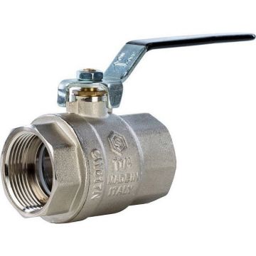 Кран шаровой полнопроходной Stout (Стаут) ВР/ВР, ручка рычаг 1 1/4 (SVB-0001-000032)