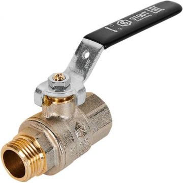 Кран шаровой полнопроходной Stout (Стаут) ВР/НР, ручка рычаг 2 (SVB-0003-200050)