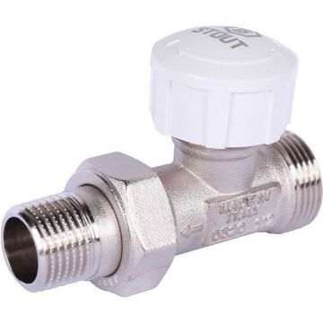 Клапан термостатический Stout (Стаут) прямой 1/2″ х 3/4″ ЕК (SVT-0001-100015)
