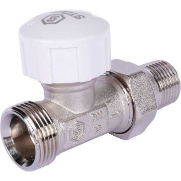 Клапан термостатический Stout (Стаут) прямой 1/2″ х 3/4″ ЕК (SVT-0001-100015)