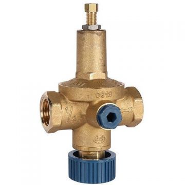 Автоматический подпиточный клапан Stout (Стаут) 1/2 ВН/ВН с выходом под манометр 0526.115 (SVS-0050-526115)