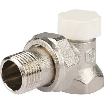 Клапан запорно-балансировочный Stout (Стаут) угловой 1/2 дюйма (SVL-1156-000015)