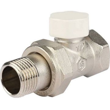 Клапан запорно-балансировочный Stout (Стаут) прямой 1/2 дюйма (SVL-1176-000015)