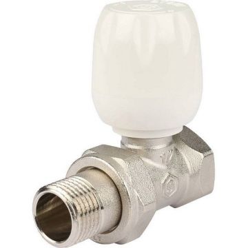 Клапан ручной терморегулирующий Stout (Стаут) с неподъемным шпинделем, прямой 1/2 дюйма (SVRs-1172-000015)