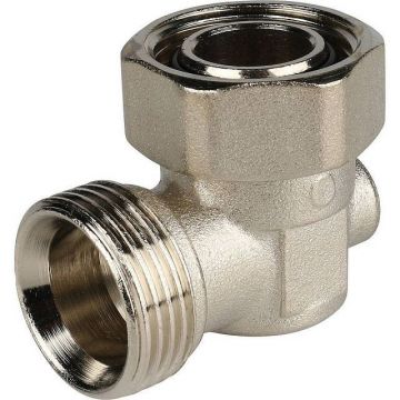 Узел нижнего подключения для радиатора Stout (Стаут) угловой, раздельный 3/4 дюйма (SVH-0006-000020)