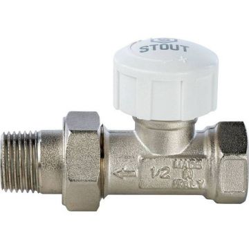 Клапан термостатический Stout прямой 1/2 (SVT-0001-000015)