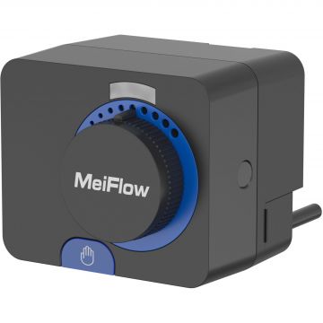 Привод поворотный аналоговый Meibes (Майбес) 24В AC/DC, 50-60Гц, 0-10В, 5Вт, 6Нм, 120с/90°, IP42 (M66341.7RU)