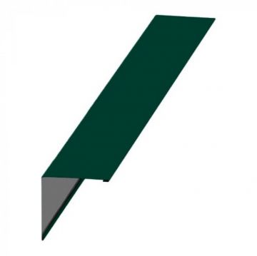 Планка угла наружного МеталлПрофиль (Metallprofil) 15х15х2000 (ПЭ-01-6005-0.45) Зеленый мох