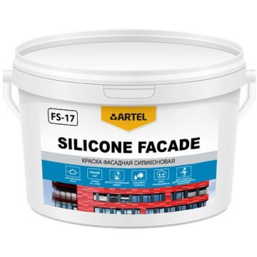 Краска Артель (Artel) Silicone Facade фасадная силиконовая водно-дисперсионная FS-17 База С 13 кг