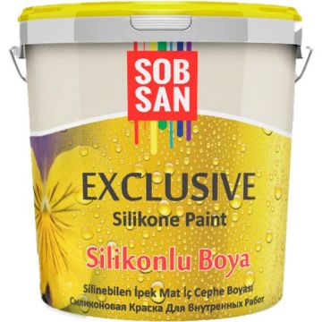 Краска силиконовая Sobsan (Собсан) Exclusive 10 кг