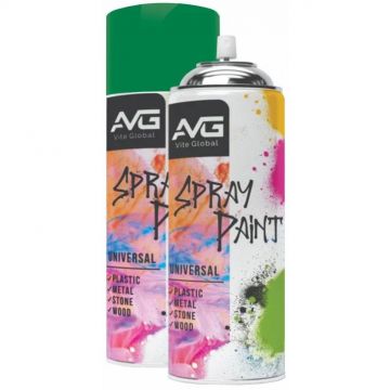 Краска аэрозольная AVG (АВГ) универсальная зеленый RAL6029 № 37 240 г