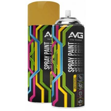 Краска аэрозольная AVG (АВГ) N35 золотой металический 380 г