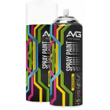 Краска аэрозольная AVG (АВГ) N40 белый глянцевый 380 г