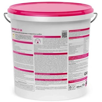 Краска силикатная Ceresit (Церезит) CT 54 15 л