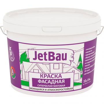 Краска акриловая Jetbau (Джетбау) Фасадная 14 кг