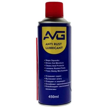 Смазка-спрей AVG (АВГ) универсальное средство WD-40 450 мл
