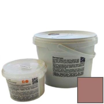 Декоративное финишное покрытие C3 (S3) двухкомпонентное Молочный шоколад 2.5 кг