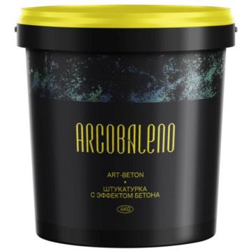 Декоративная штукатурка Vernici Arcobaleno Art-Beton с эффектом бетона 4 кг Декоративная штукатурка Vernici Arcobaleno Art-Beton с эффектом бетона 4 кг