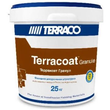 Штукатурка декоративная Террако (Terraco) Терракоат Гранул Шуба 2 мм 25 кг
