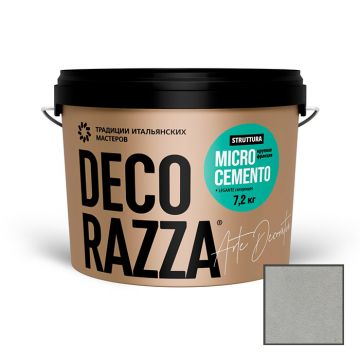 Декоративное покрытие Decorazza (Декоразза) Microcemento Struttura + Legante MC 001 7,2 кг