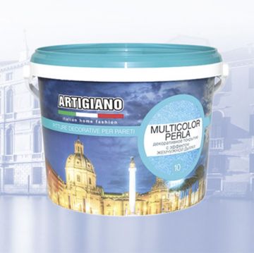 Декоративная штукатурка Artigiano Multicolor Perla эффект звездного неба 2,5 л Декоративная штукатурка Artigiano Multicolor Perla эффект звездного неба 2,5 л