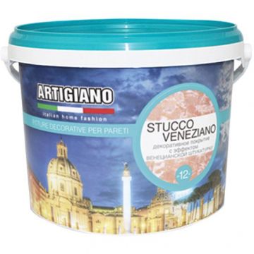 Декоративная штукатурка Artigiano Stucco Veneziano венецианская штукатурка 2,5 л