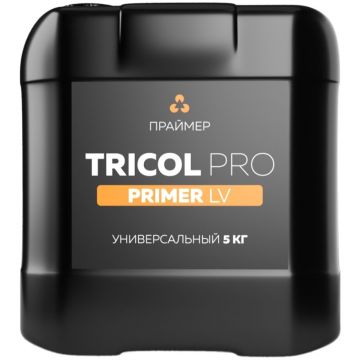 Грунт-праймер TRI (Три) Tricol (Трикол) Pro Primer LV универсальный 5 кг
