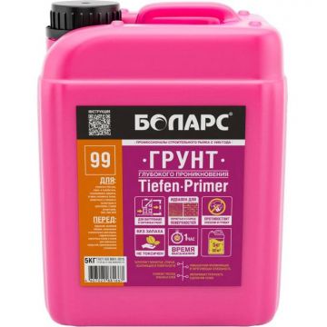 Грунт глубокого проникновения Боларс (Bolars) Tiefen Primer 5 кг