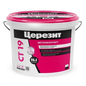 Грунтовка Ceresit (Церезит) CT 19 бетонконтакт Зима 5 кг